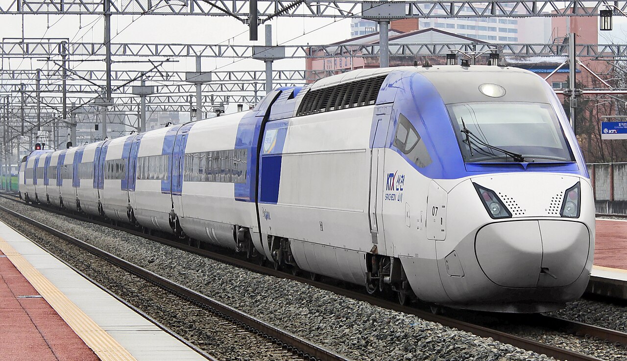 KTX-Sancheon high-speed train